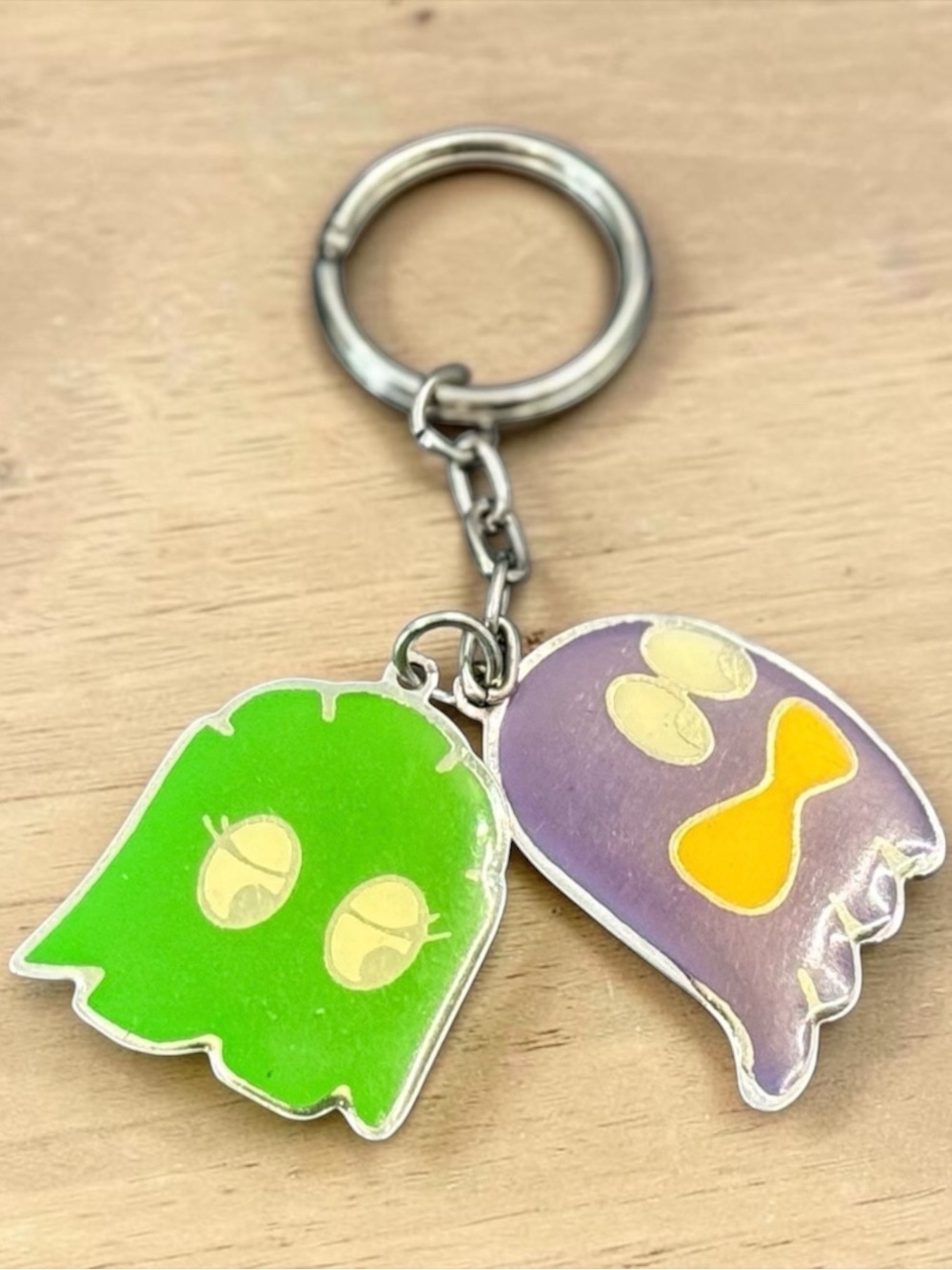 Packman Ghosts Keychain